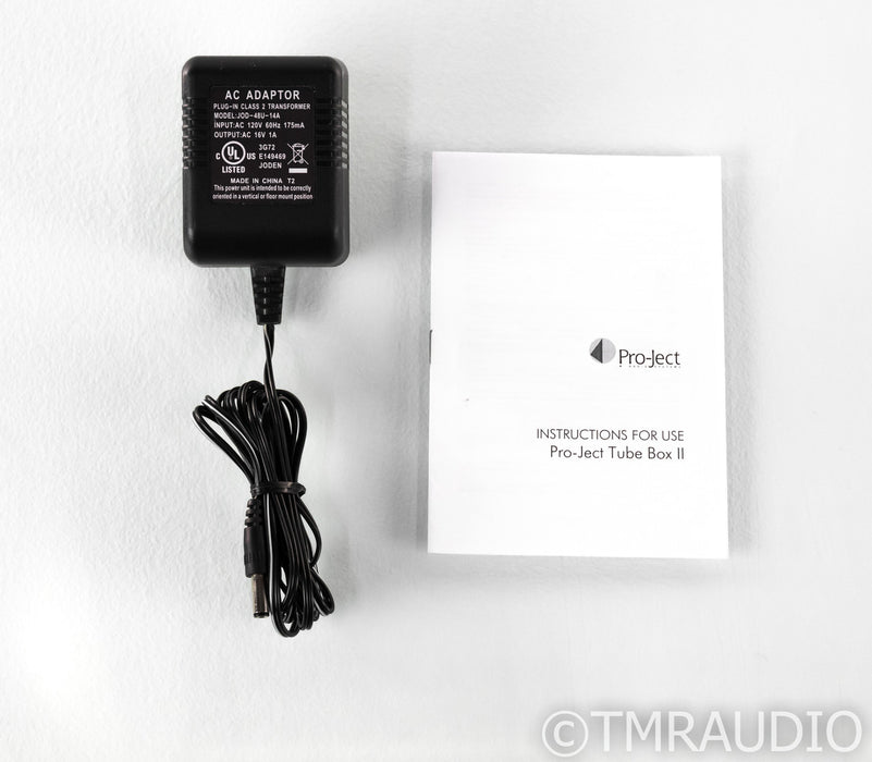 Pro-Ject Tube Box II MM / MC Tube Phono Preamplifier