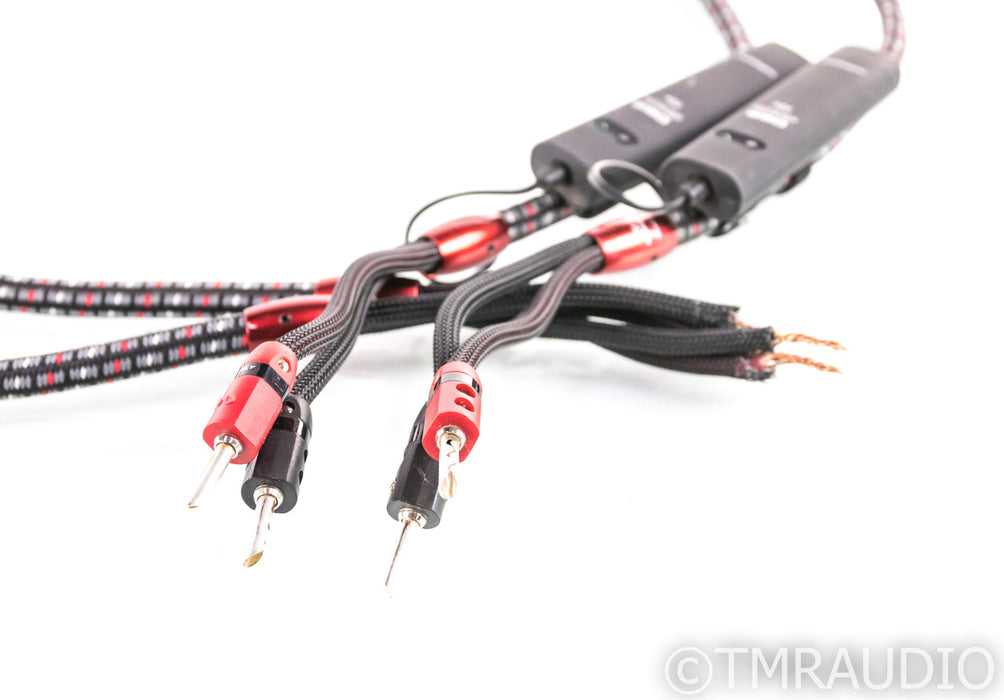 Audioquest CV-8 Speaker Cables; 6ft Pair; 72v DBS (Banana - Bare Wire)