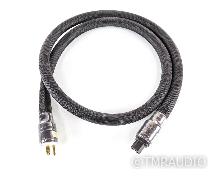 Shunyata Research Black Mamba Helix HC CX Power Cable; 1.8m AC Cord; HC/CX