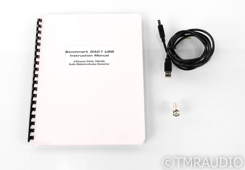 Benchmark DAC1 USB DAC / Headphone Amplifier; D/A Converter; DAC-1
