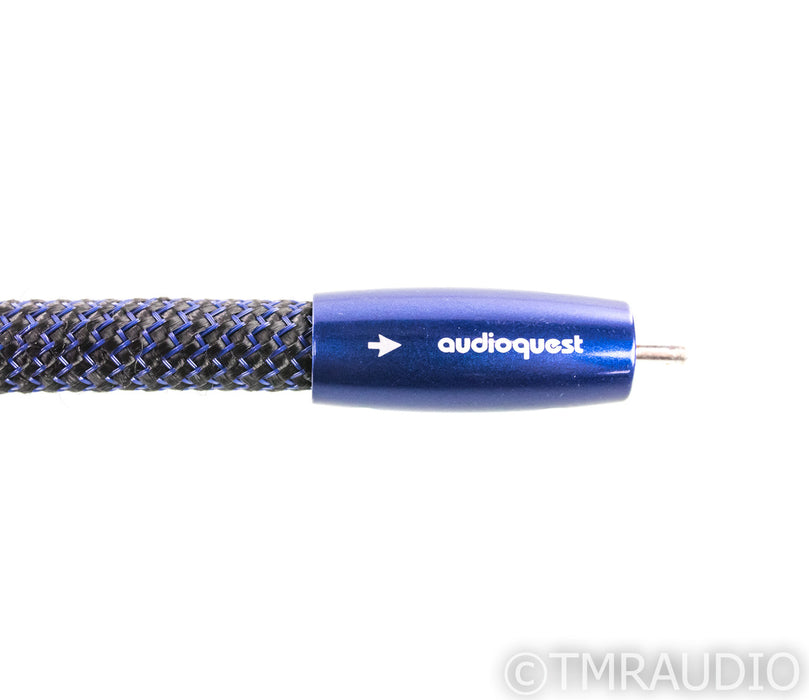 AudioQuest Water RCA Cable; Single 2m Interconnect; 72v DBS