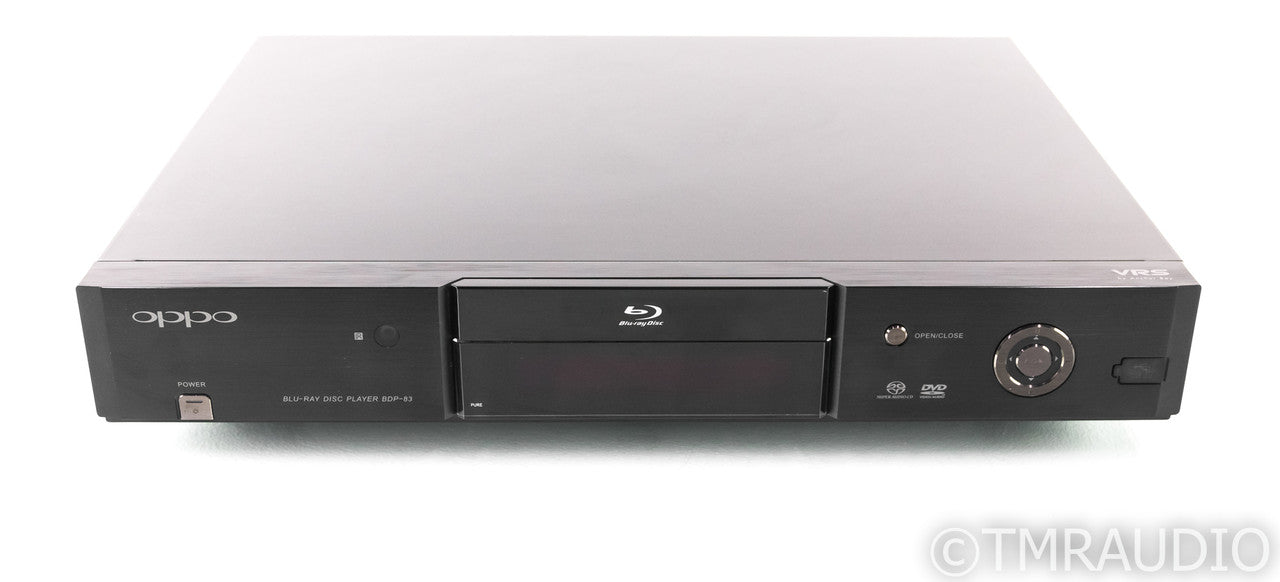 Oppo BDP-83 Universal Blu-Ray Player; BDP83; Remote