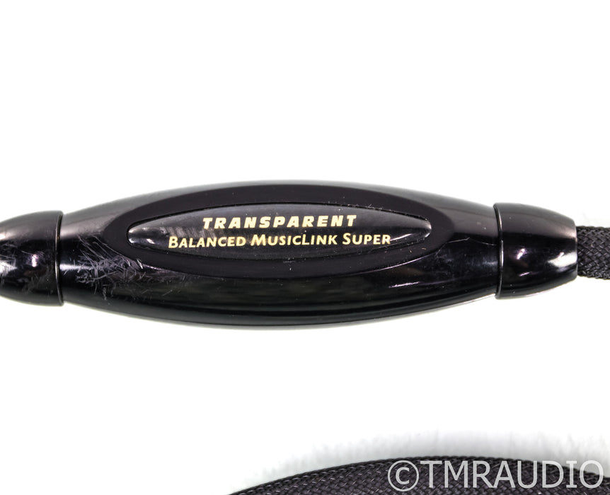 Transparent Audio Balanced MusicLink Super MM XLR Cable; Single 2m Interconnect