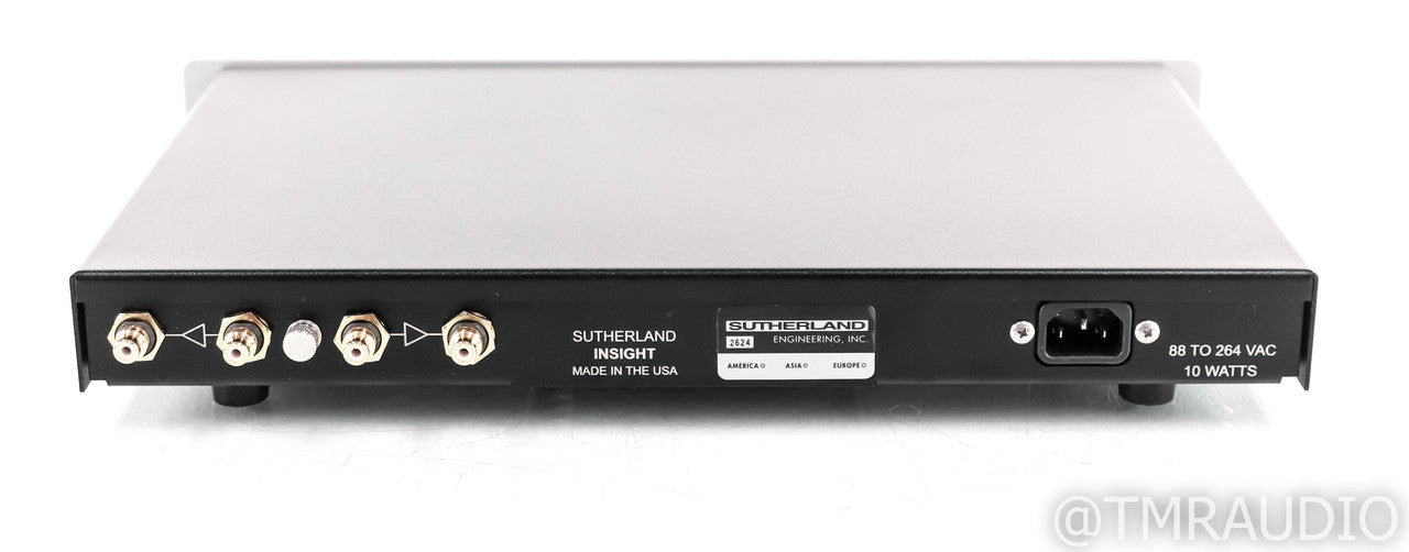 Sutherland Insight MM / MC Phono Preamplifier; Silver
