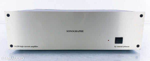 Conrad Johnson Sonographe SA250 Stereo Power Amplifier — The Music