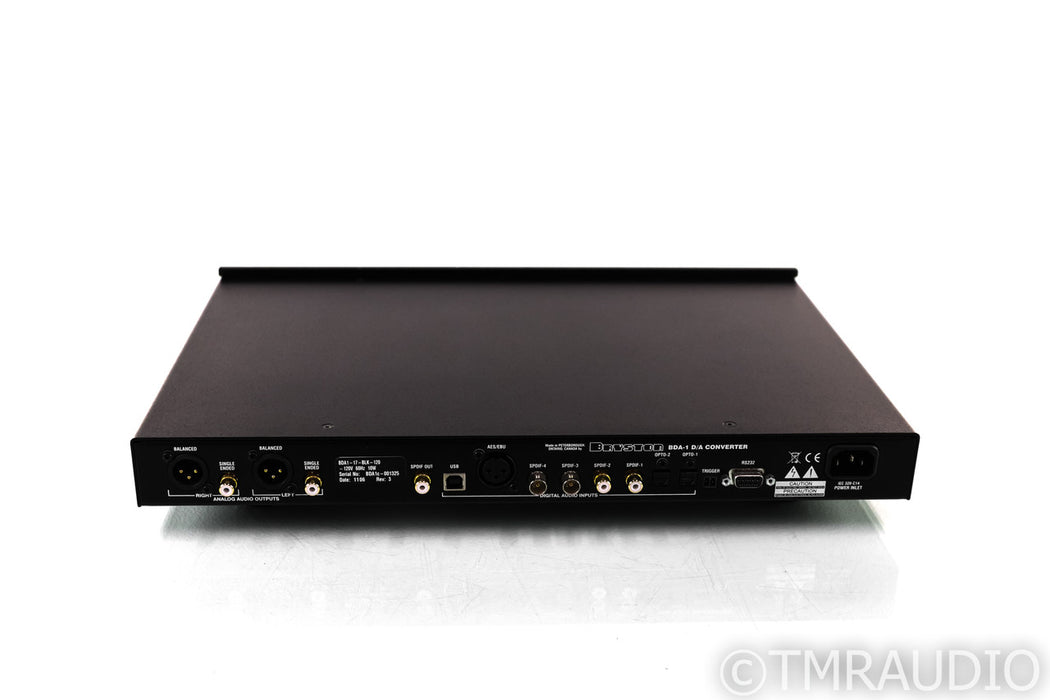 Bryston BDA-1 DAC; D/A Converter; BDA1; Black; 17"