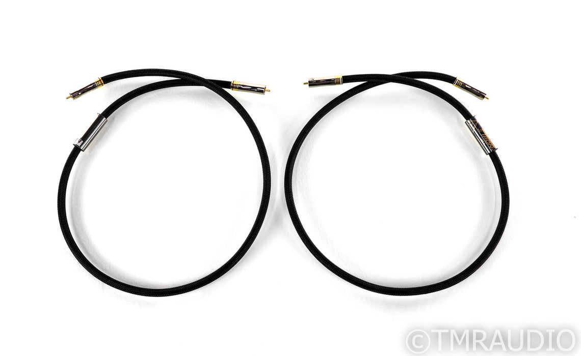 Shunyata Research Zitron Cobra RCA Cables; 1m Pair Interconnects