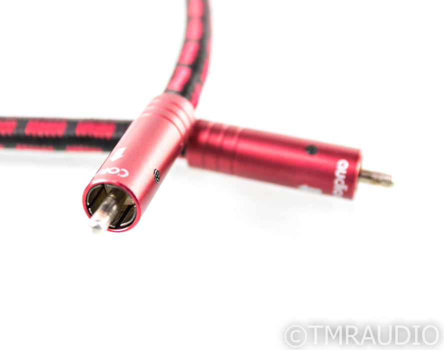 AudioQuest Coral RCA Cable; Single .5m Interconnect