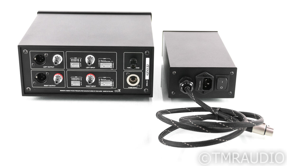 RCM Sensor 2 MM / MC Phono Preamplifier; Furutech IEC Inlet/RCA Inputs/Fuse