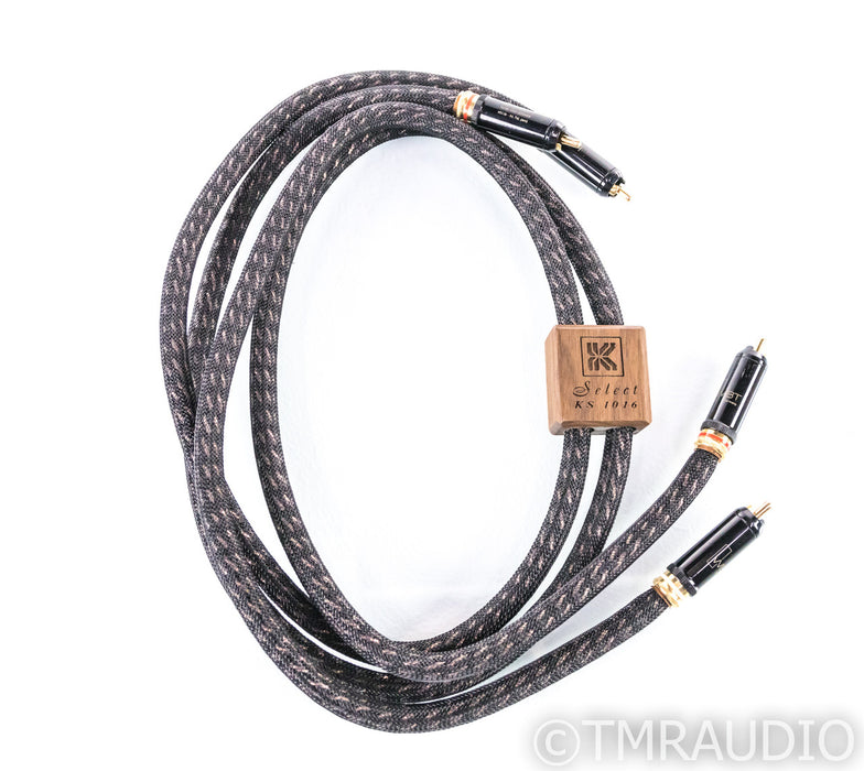 Kimber Kable KS-1016 RCA Cables; 1m Pair; WBT-0102CU; Kimber Select