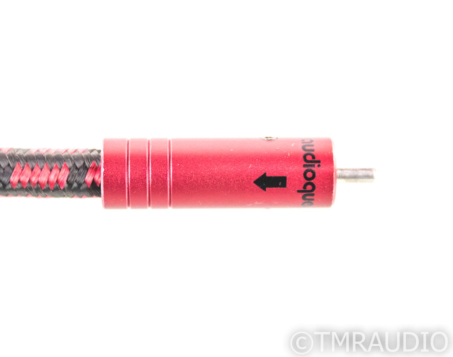 AudioQuest Coral RCA Cables; 1m Pair Interconnects