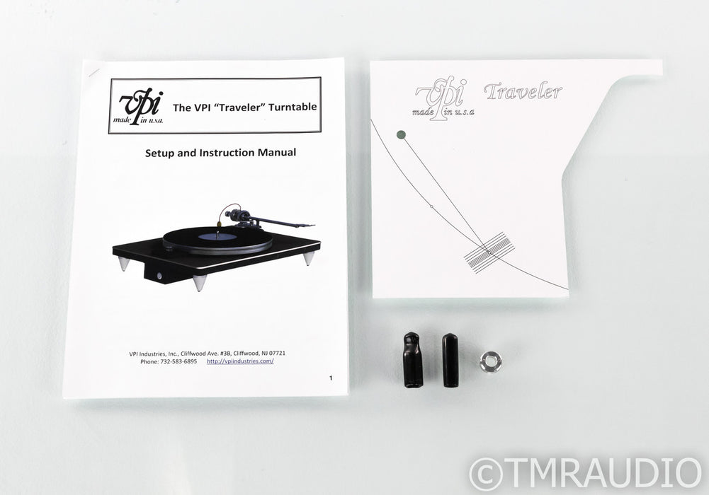 VPI Traveler Belt Drive Turntable; Traveler 10" Tonearm (No Cartridge)
