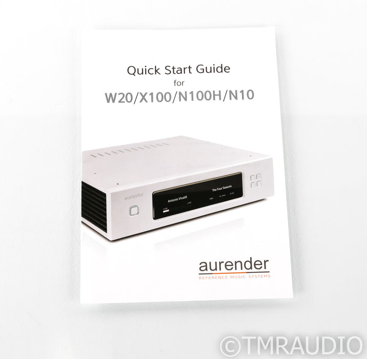 Aurender N10 Network Server / Streamer; 4TB HDD
