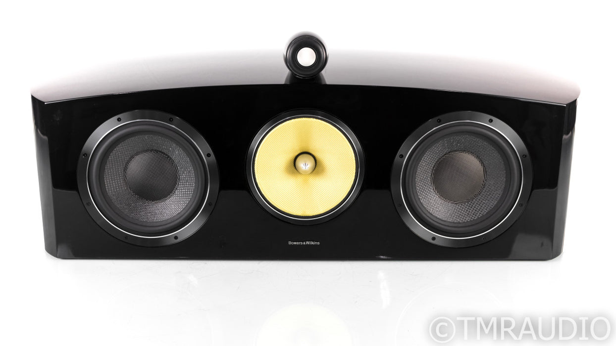 B&W HTM2D2 Center Channel Speaker; Piano Black; HTM-2 D2