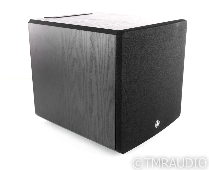 JL Audio e112 12" Powered Subwoofer; Black Ash; E-112