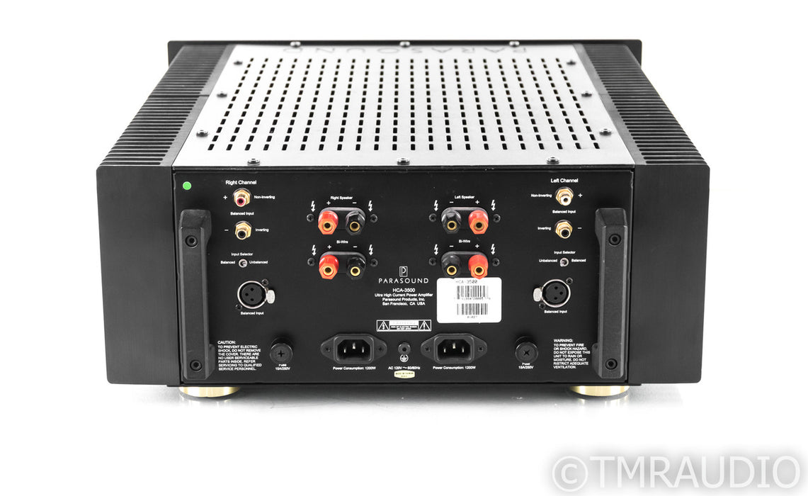 Parasound HCA-3500 Stereo Power Amplifier; HCA3500