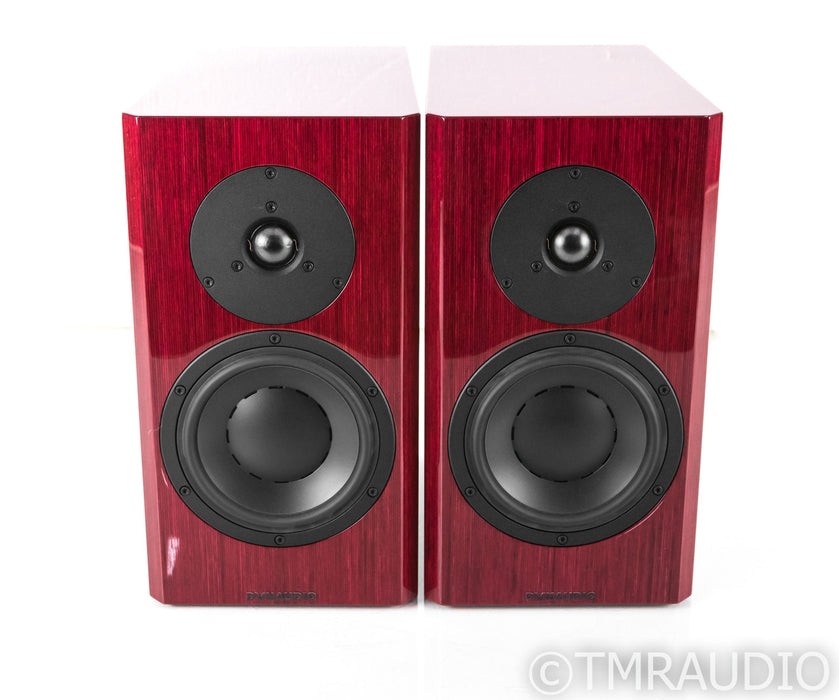 Dynaudio Special Forty Bookshelf Speakers; 40; High Gloss Red Birch Pair