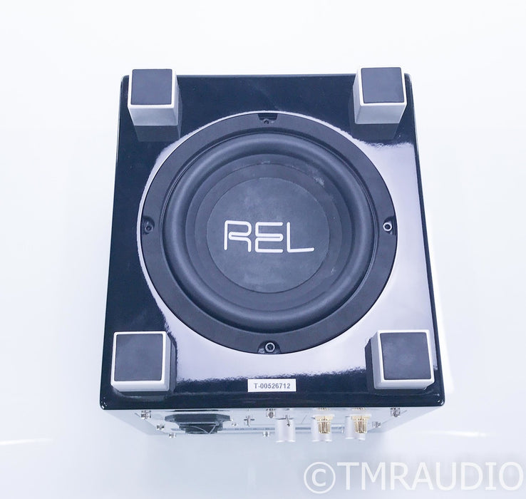 REL T Zero 6.5" Powered Subwoofer; Black; T0