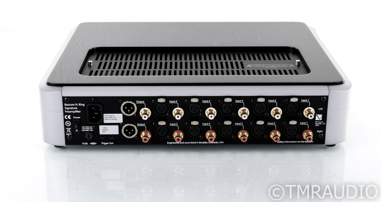 PS Audio BHK Signature Stereo Tube Hybrid Preamplifier; Silver (Used)
