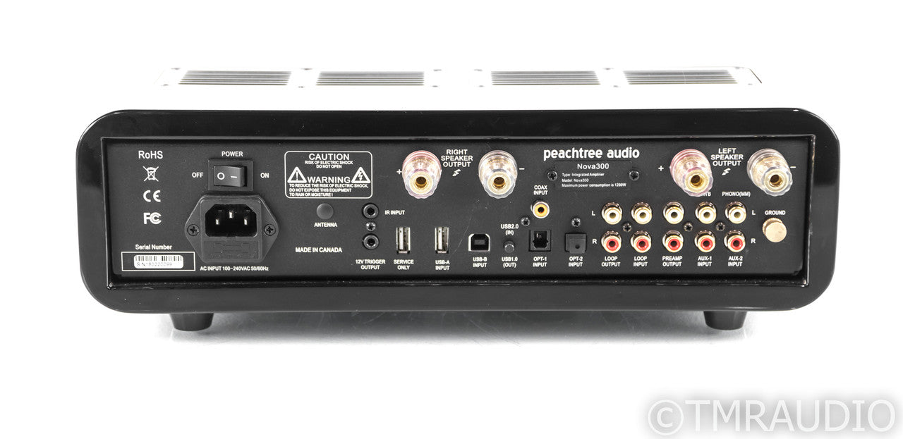 Peachtree Nova 300 Stereo Integrated Amplifier; Remote
