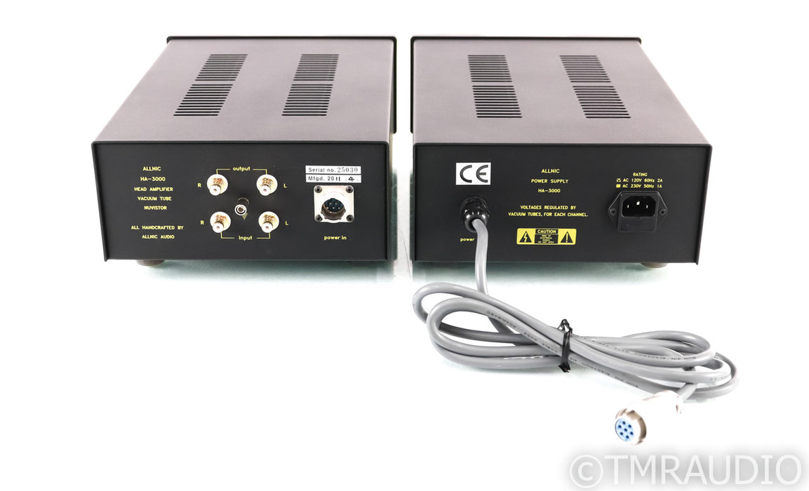 Allnic HA-3000 Nuvistor Tube MC Phono Head Amplifier; Prepreamplifier; HA3000
