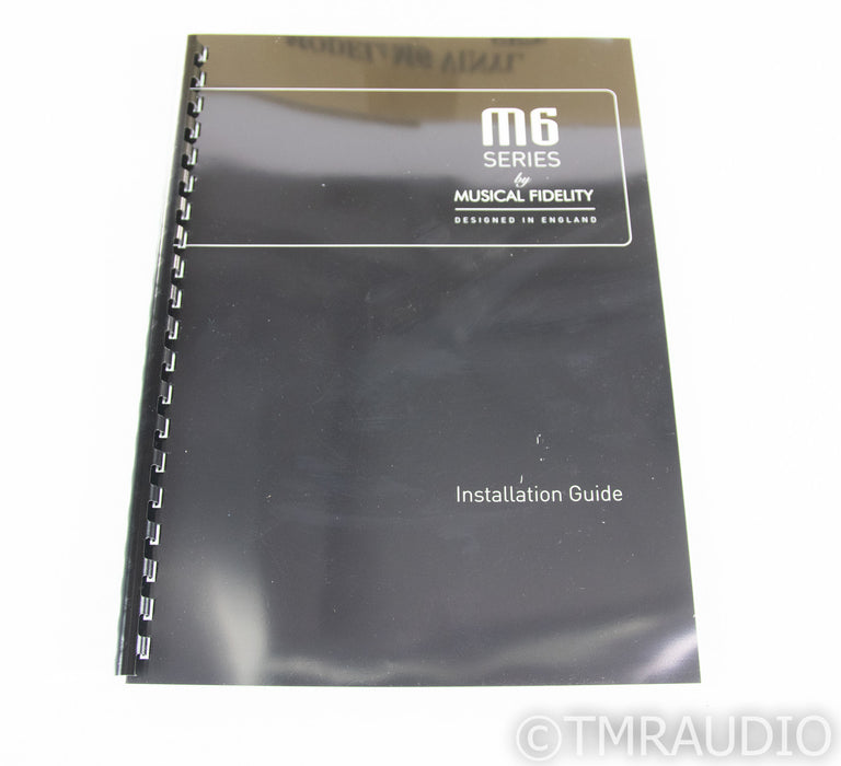 Musical Fidelity M6 Vinyl MM/MC Phono Preamplifier; M-6 - MINT