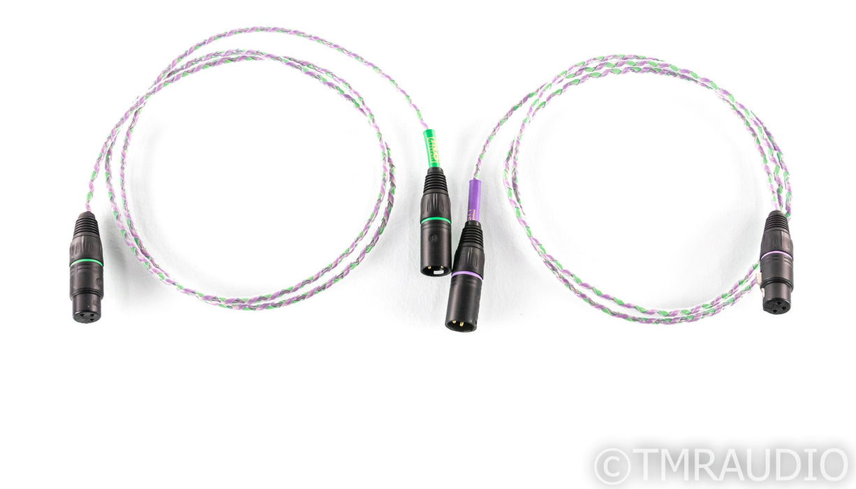 XLO Reference Type 2 XLR Cables; 1.5m Pair Balanced Interconnects