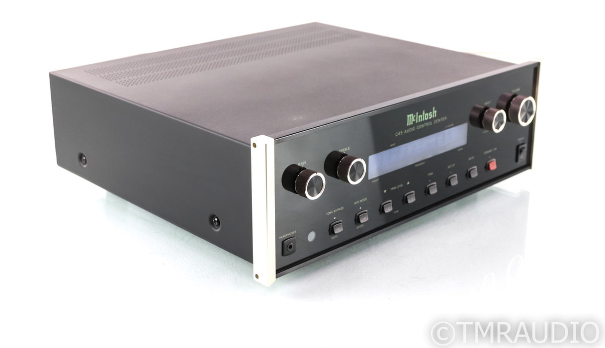 McIntosh C45 5.1 Channel Preamplifier; MM Phono; Remote; C-45