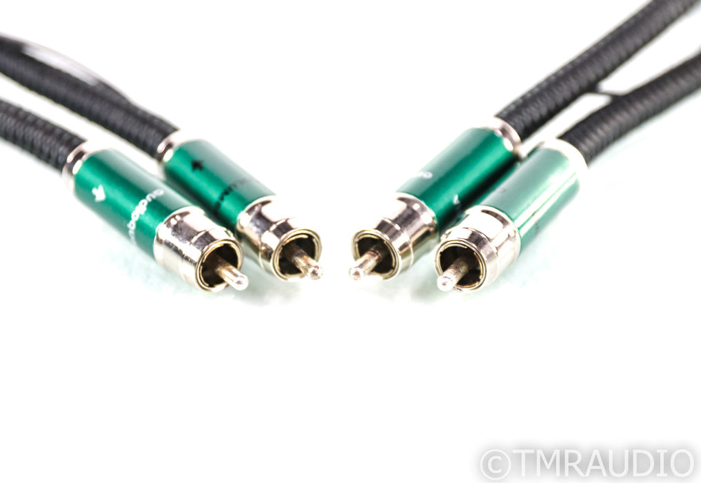 AudioQuest Columbia RCA Cables; 1m Pair Interconnects; 72v DBS