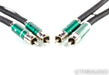 AudioQuest Columbia RCA Cables; 1m Pair Interconnects; 72v DBS