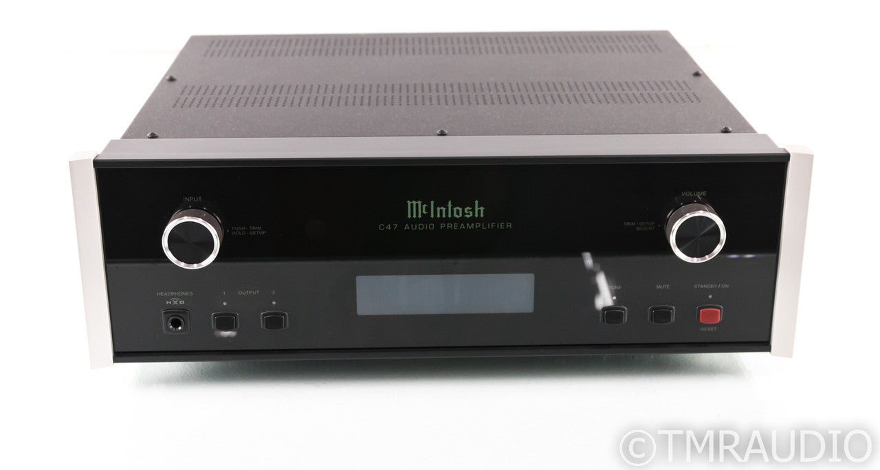 McIntosh C47 Stereo Preamplifier / DAC; C-47; Remote; MM / MC Phono