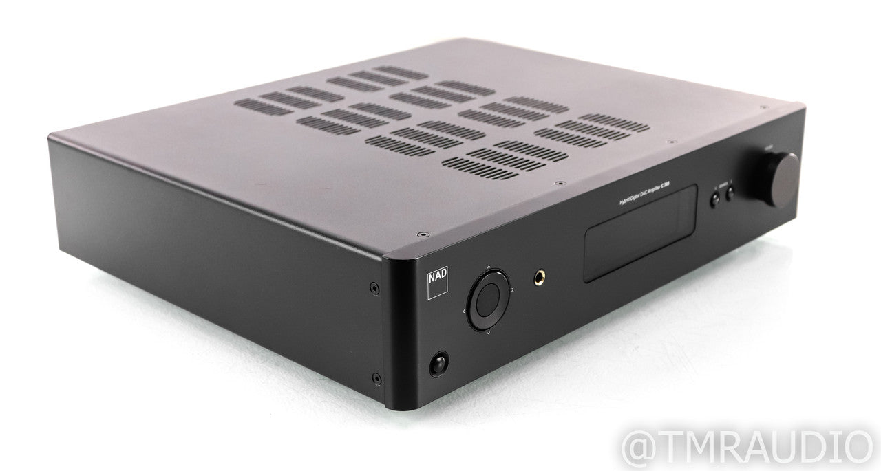 NAD C 368 Stereo Integrated Amplifier; C368; DAC; Bluetooth; Remote; MM Phono