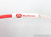 WyWires Red Series Balanced Headphone Cable; 4ft IEM Cord; MMCX Connectors
