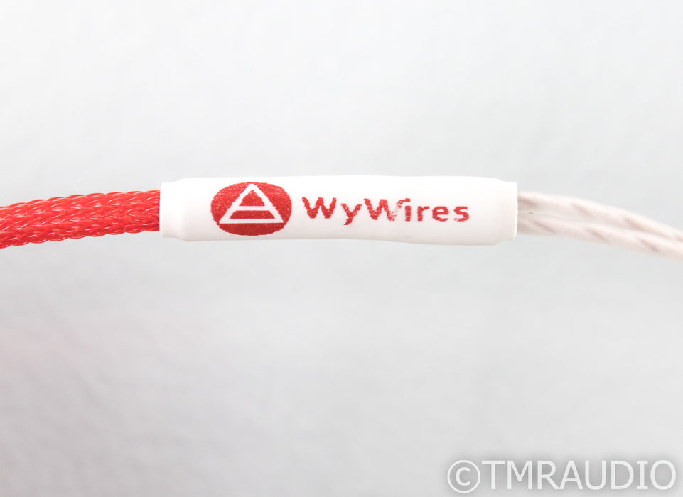 WyWires Red Series Balanced Headphone Cable; 4ft IEM Cord; MMCX Connectors