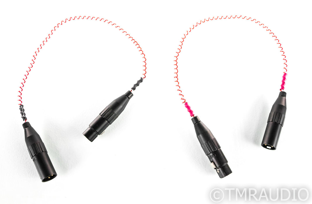 Anticables Level 3.1 XLR Cables; .5m Pair Balanced Interconnects