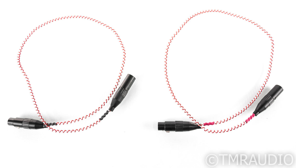 AntiCables Level 3.1 XLR Cables; 1m Pair Balanced Interconnects