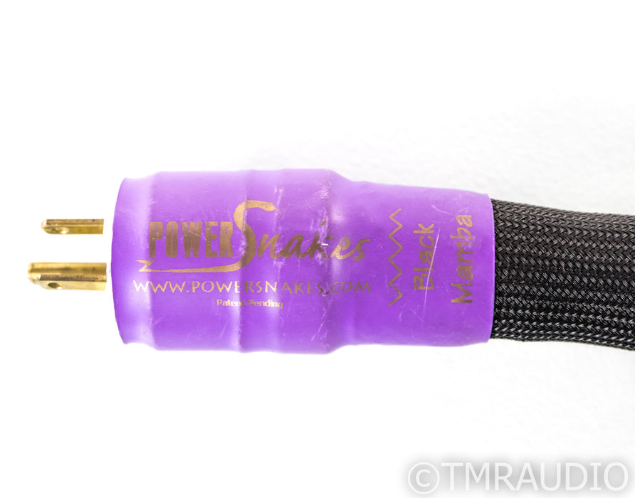 Shunyata Research Black Mamba Power Cable; PowerSnakes; 1.8m AC Cord