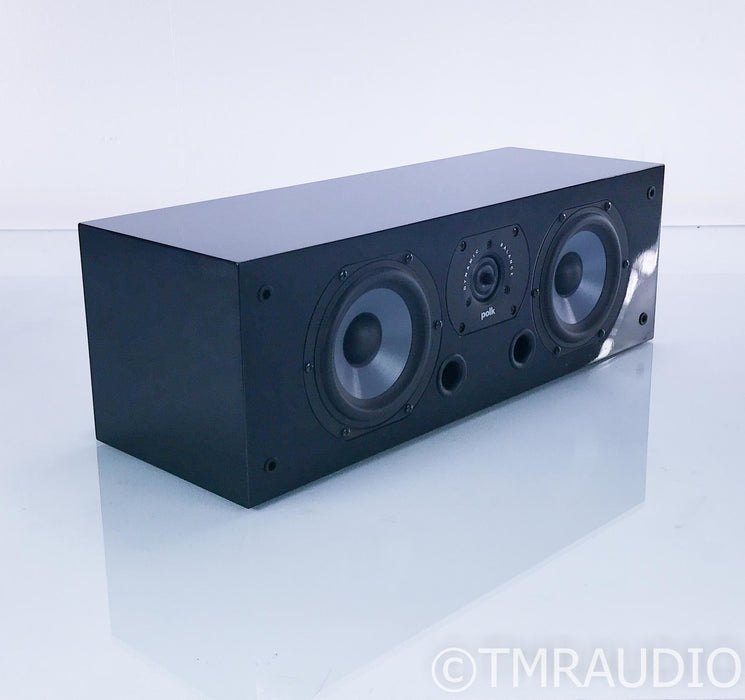 Polk Audio LSiC Center Channel Speaker; Gloss Black