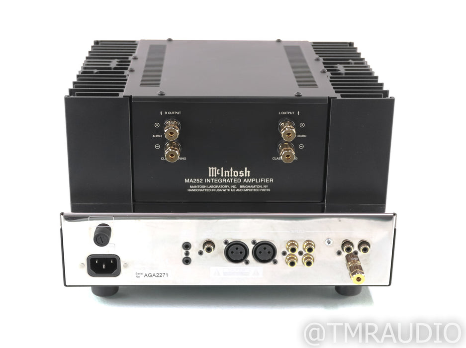 McIntosh MA252 Stereo Tube Hybrid Integrated Amplifier; MA-252; MM Phono; Remote