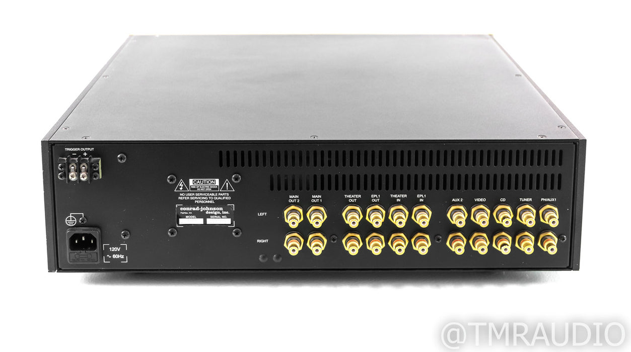 Conrad Johnson ET5 Stereo Tube Hybrid Preamplifier; ET-5; Remote
