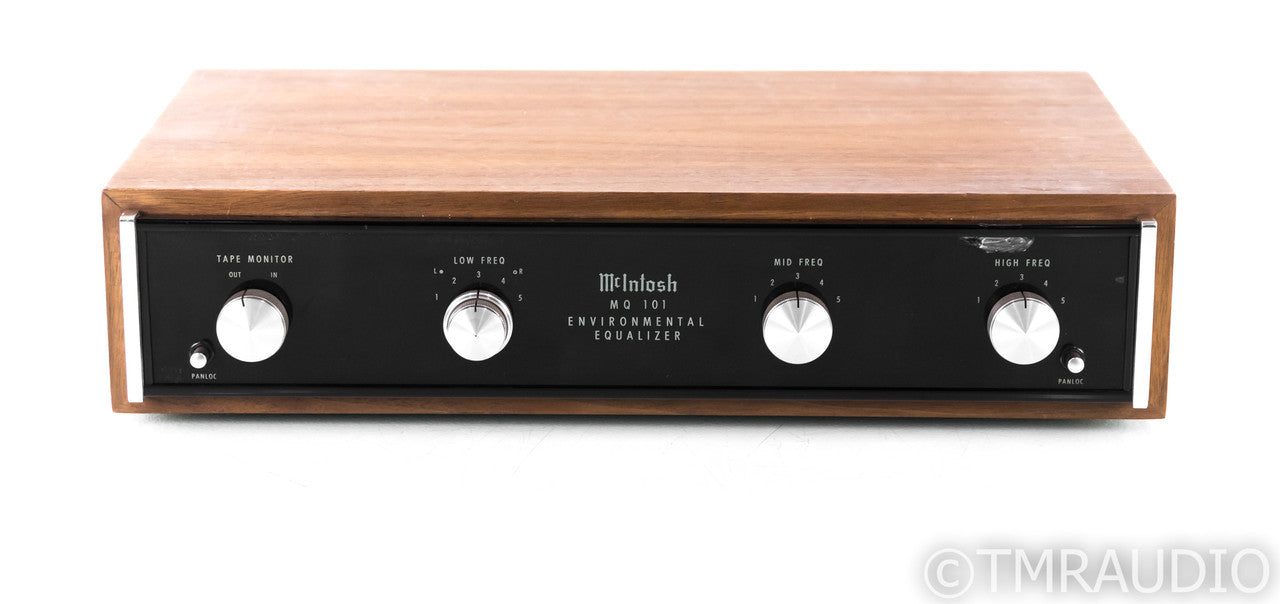 McIntosh MQ-101 Environmental Equalizer; Walnut Cabinet; MQ101
