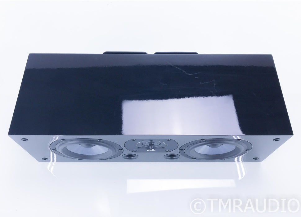 Polk Audio LSiC Center Channel Speaker; Gloss Black