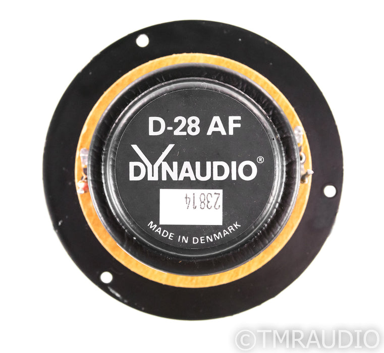 Dynaudio D-28 AF 28mm Silk Dome Tweeter; High Frequency Driver AS-IS (No output)