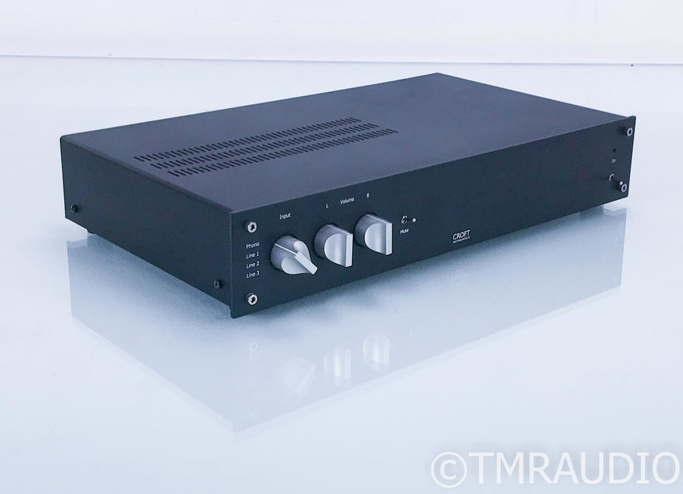 Croft Acoustics Phono Integrated Stereo Amplifier; MM Phono
