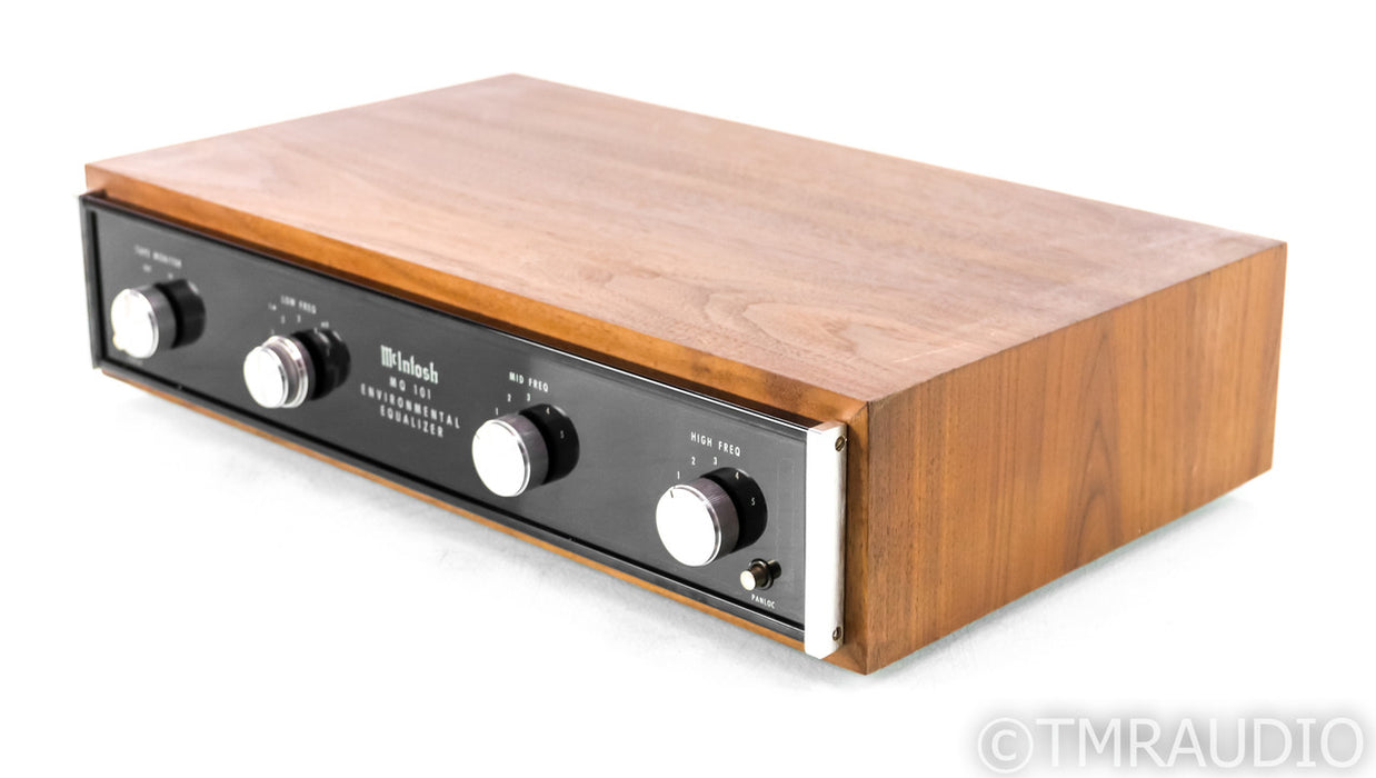 McIntosh MQ-101 Vintage 3 Band Equalizer; Walnut Case