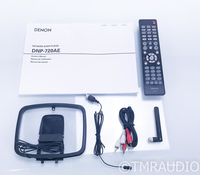 Denon DNP-720AE Streaming Network Player; Remote