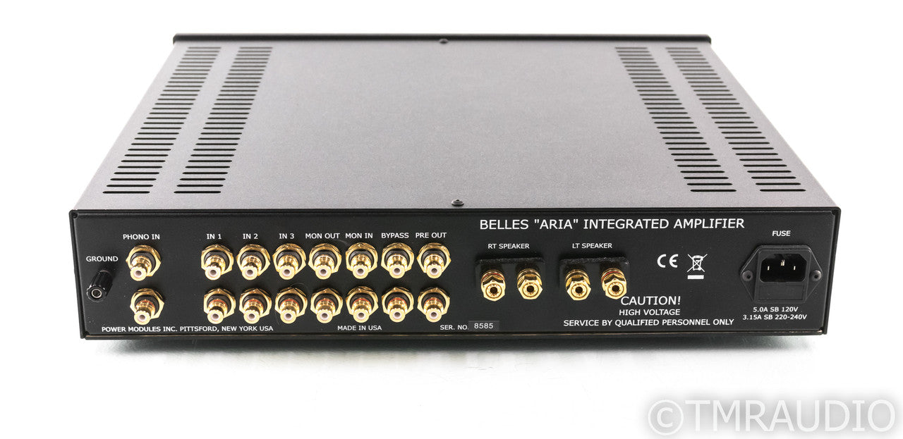 Belles Aria Stereo Integrated Amplifier; Remote; MM Phono