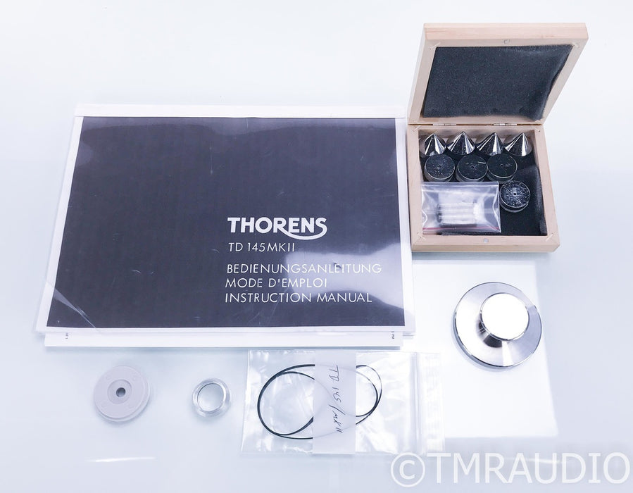 Thorens TD145 MkII Designer Turntable; Ortofon Cartridge; Restored / Upgraded