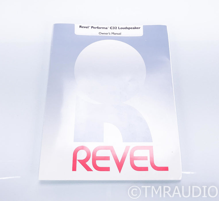 Revel Performa C32 Center Channel Speaker; Natural Cherry