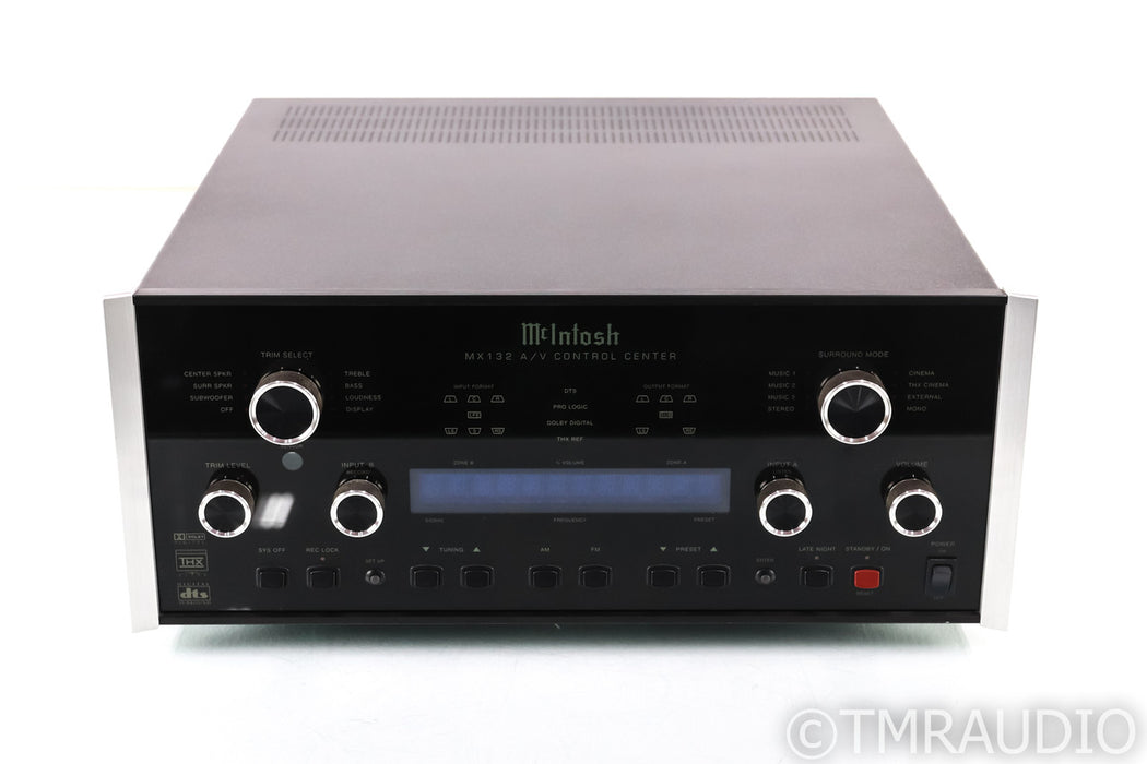 McIntosh MX132 5.1 Channel Home Theater Processor; MX-132; AM/FM Tuner; Remote